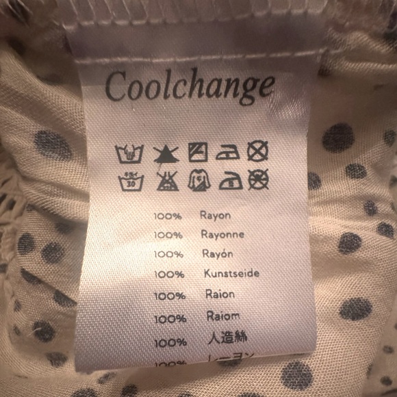 COOLCHANGE Women’s Polka Dot Ruffle Dress Size Small‎ - Picture 5 of 9